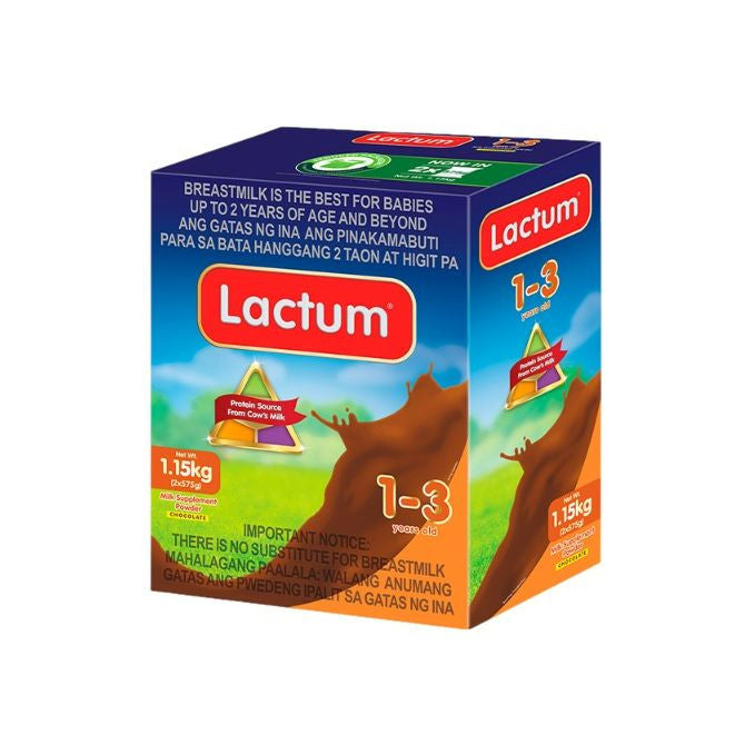 Lactum for 1-3 Years Old 1.15kg Chocolate Milk Supplement