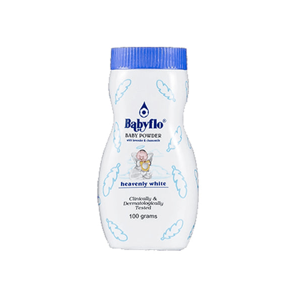 Babyflo Baby Powder Heavenly White 100g