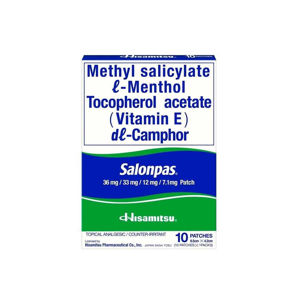 SALONPAS Medicated Patches 10s