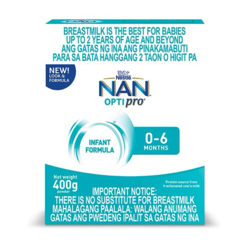NAN® OptiPro® One 400g for 0-6 Months Old Infant Formula