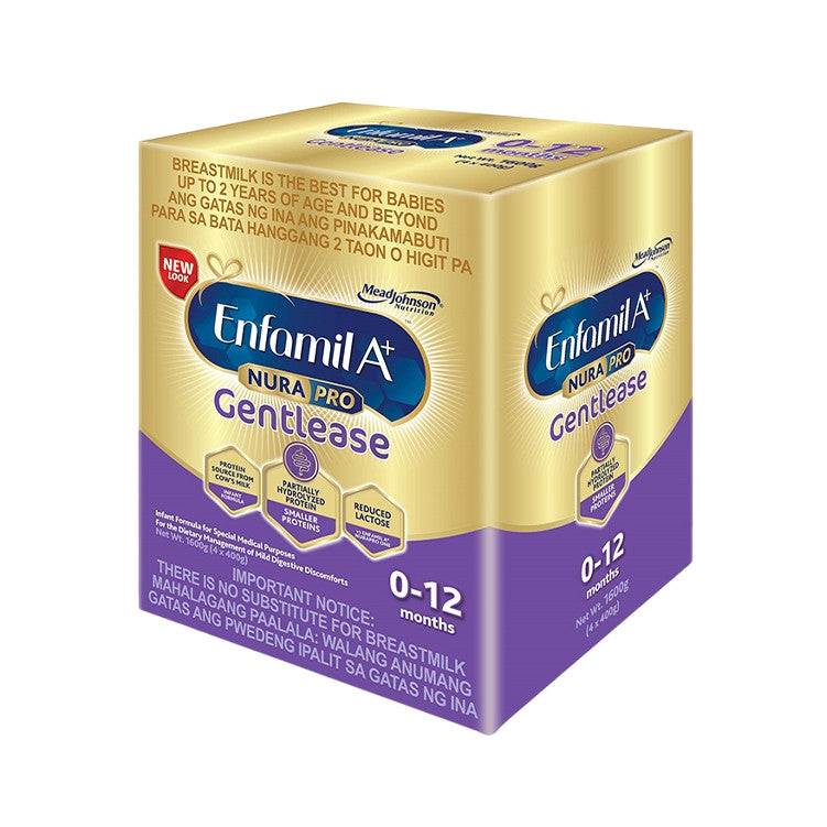 Enfamil A+ Nurapro Gentlease 1.6kg for 0-12 Months Old Infant Formula