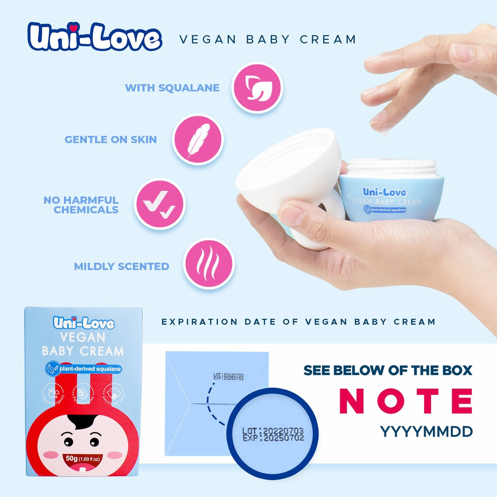 UniLove Vegan Baby Cream 50g