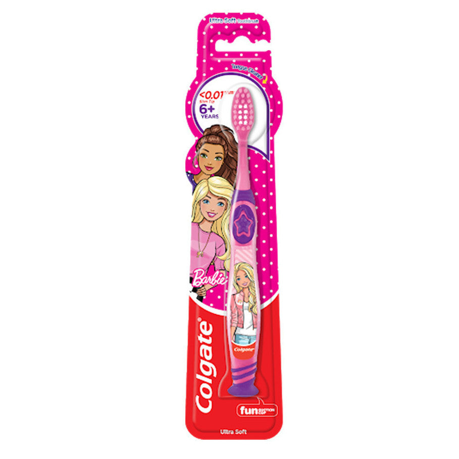 Colgate Kids Toothbrush Barbie (Ultra Soft) - RANDOM DESIGN