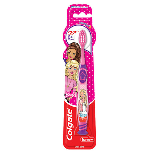 Colgate Kids Toothbrush Barbie (Ultra Soft) - RANDOM DESIGN