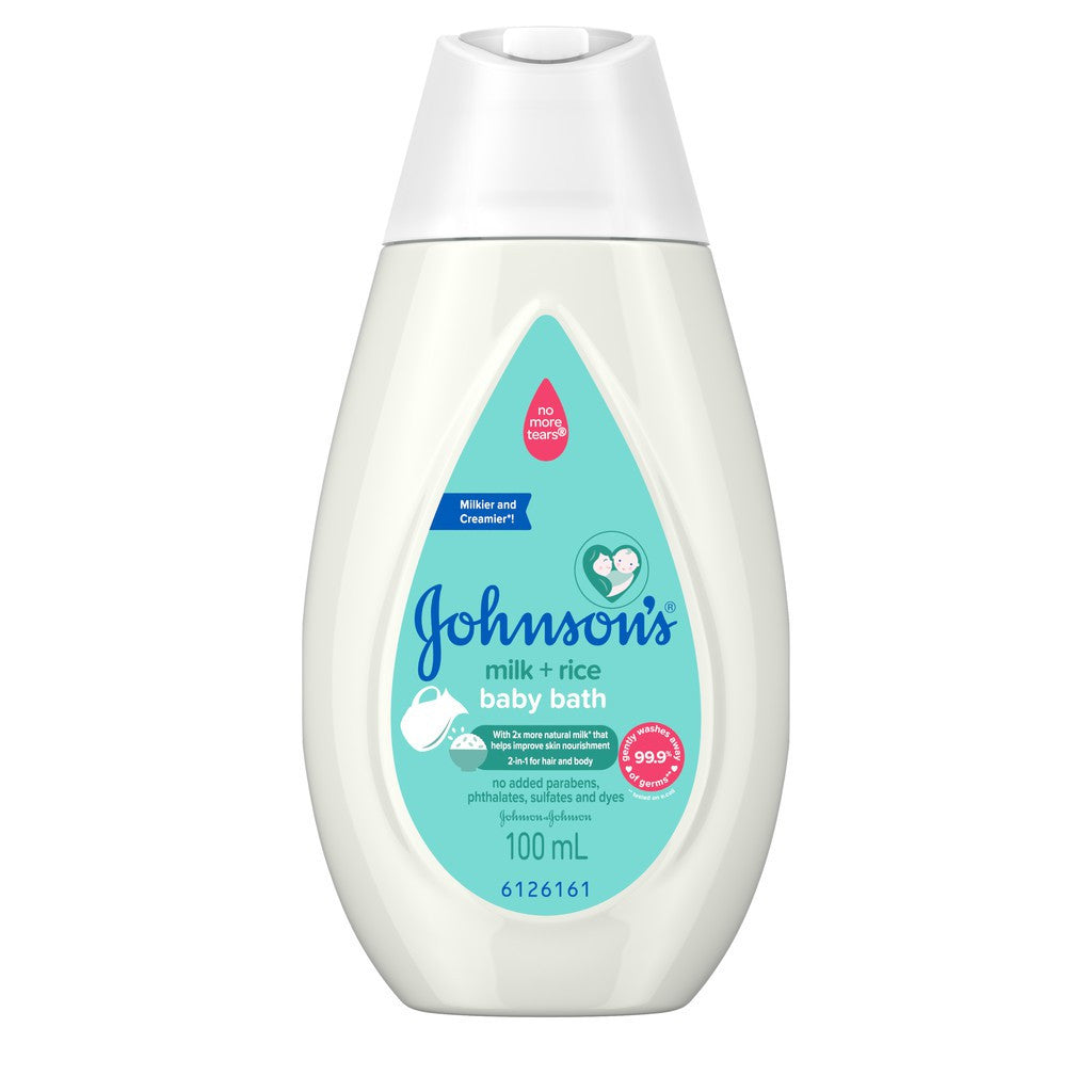 Johnson's Milk+Rice Baby Bath 100ml