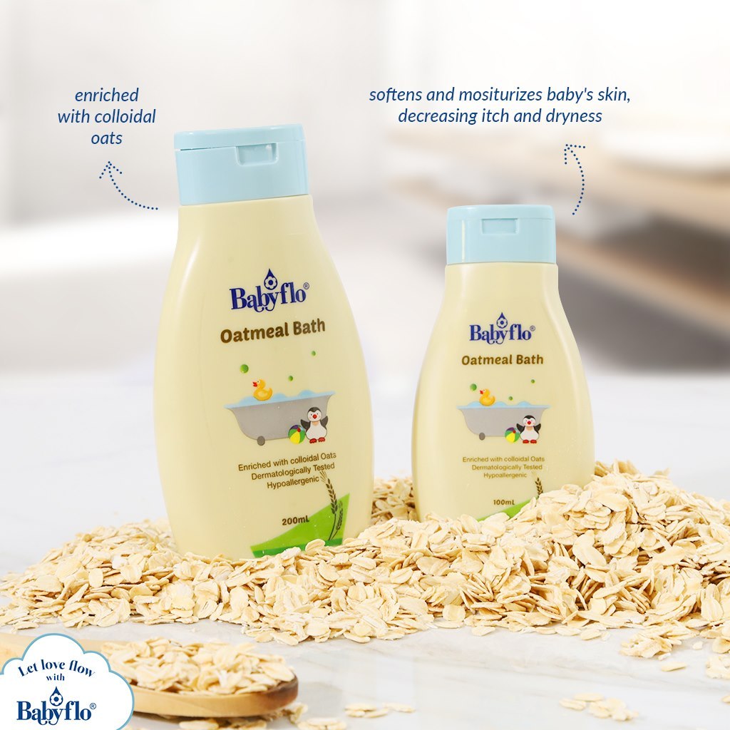 Babyflo Oatmeal Bath 600ML REFILL