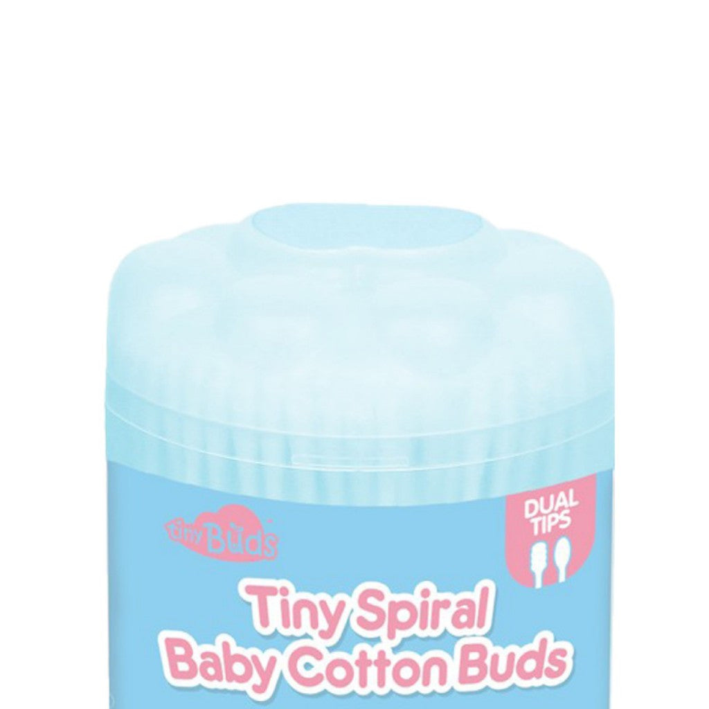 Tiny Buds Tiny Spiral Baby Cotton Buds 400 Tips