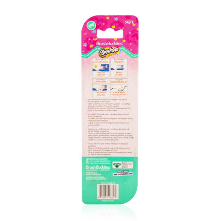 Brush Buddies Shopkins Toothbrush (3 Pack)
