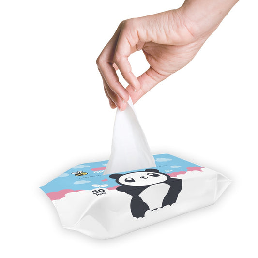 Tiny Buds Newborn Dry Cotton Wipes