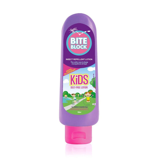 Bite Block Kids Insect Repellent Lotion 100mL - POWDER SCENT