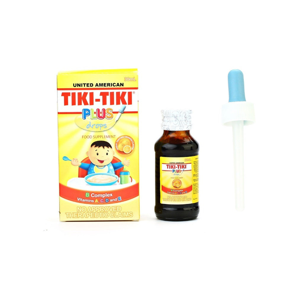 UNITED TIKI TIKI Drops 30ml Children’s Multivitamins