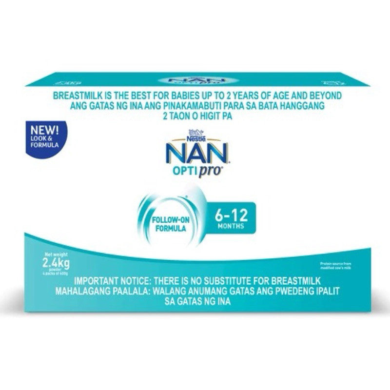 NAN OptiPro Two 2.4kg for 6-12 Months Old Infant Formula