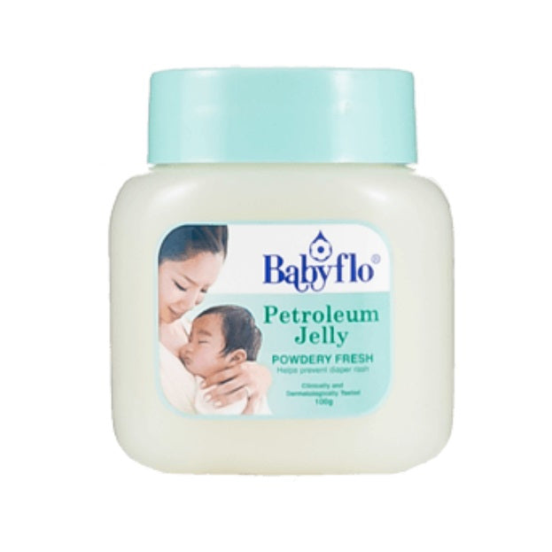 Babyflo Petroleum Jelly Powdery Scent 100g