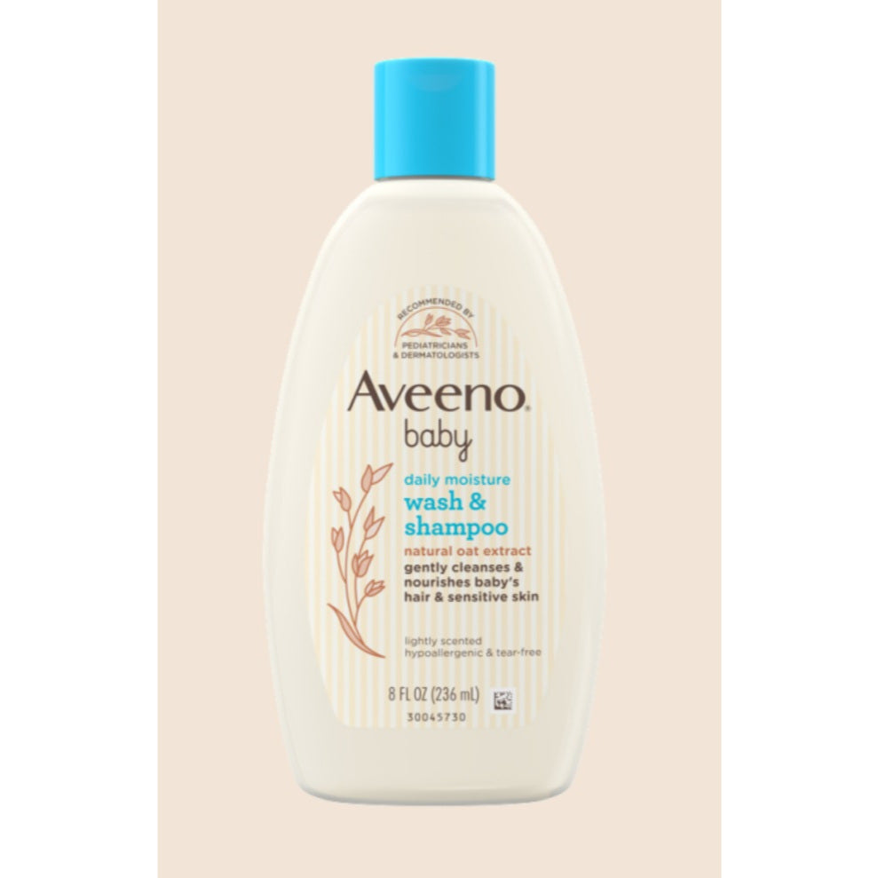 Aveeno Baby Daily Wash & Shampoo 236ml