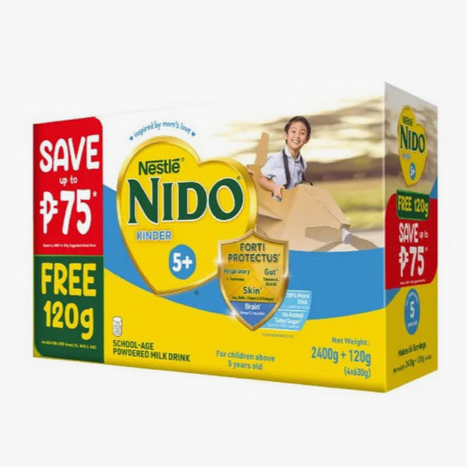 NIDO 5+ 2.4kg For Children Above 5 Years Old Powdered Milk Drink