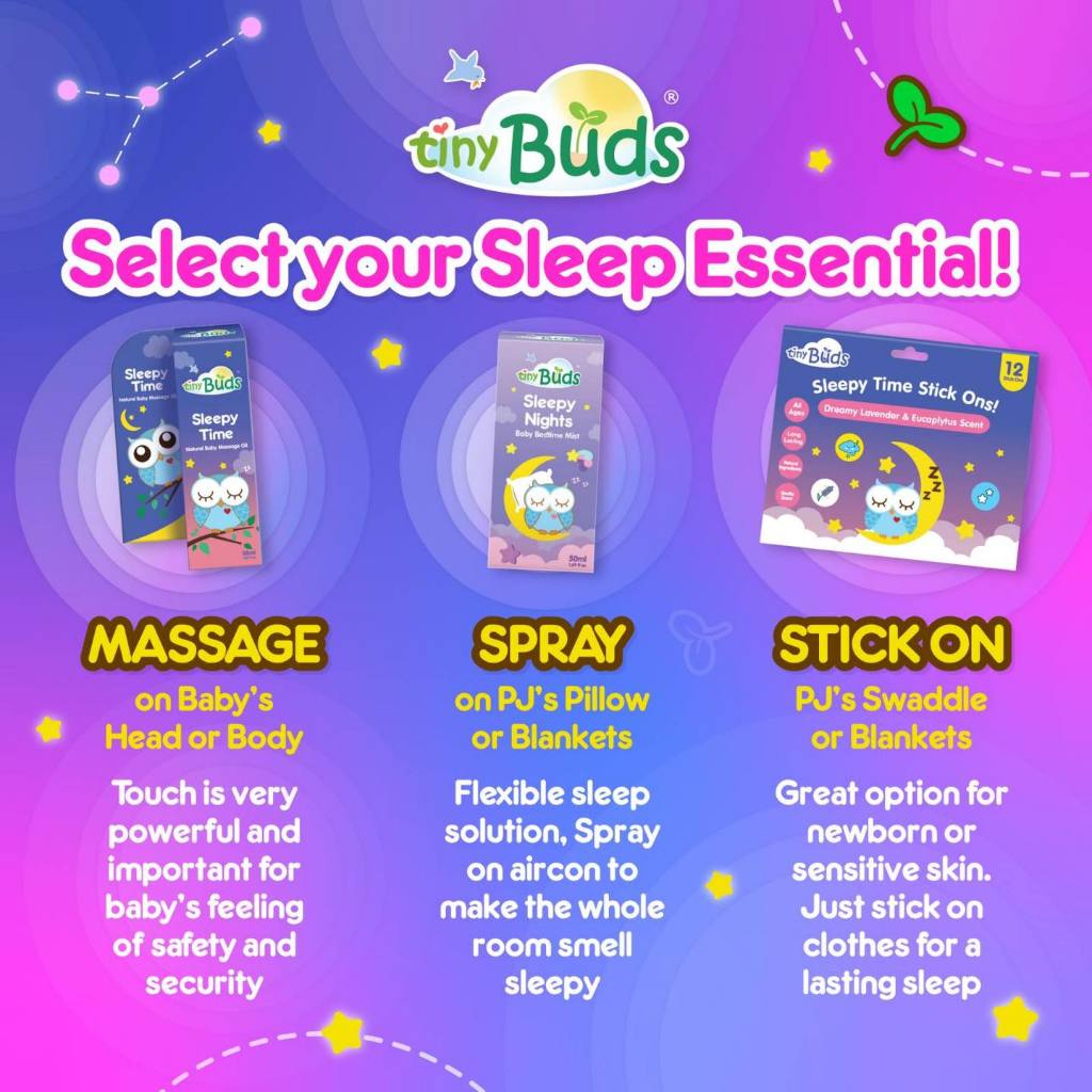 Tiny Buds Sleepy Nights Baby Bedtime Mist Fabric Spray