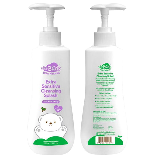 Tiny Buds Extra Sensitive Baby Cleansing Splash