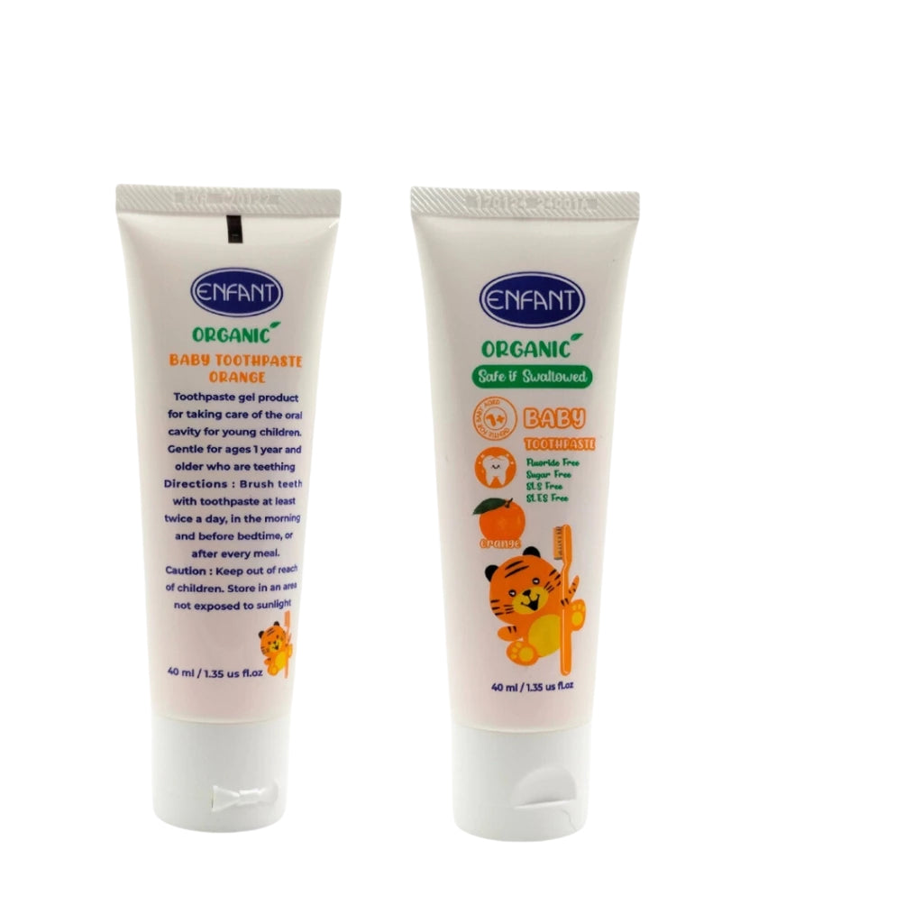 Enfant Organic Toothpaste - ORANGE