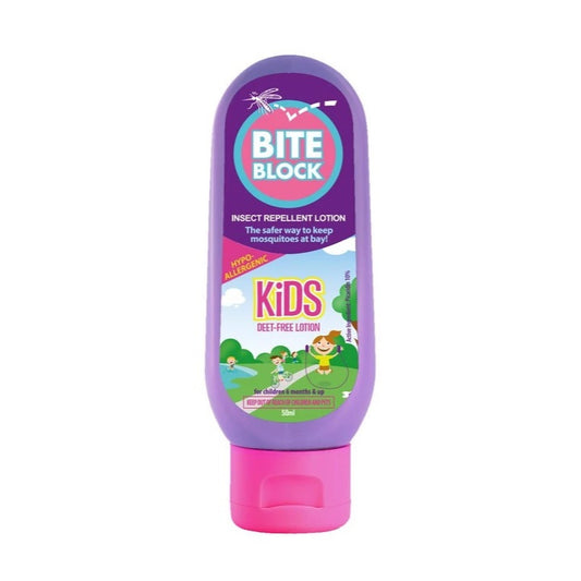 Bite Block Kids Insect Repellent Lotion 50mL - POWDER SCENT