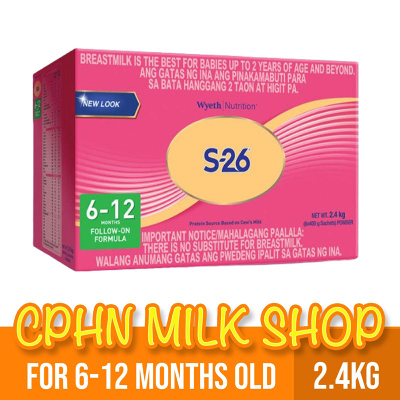 S-26 TWO 2.4kg for 6-12 Months Old Infant Formula