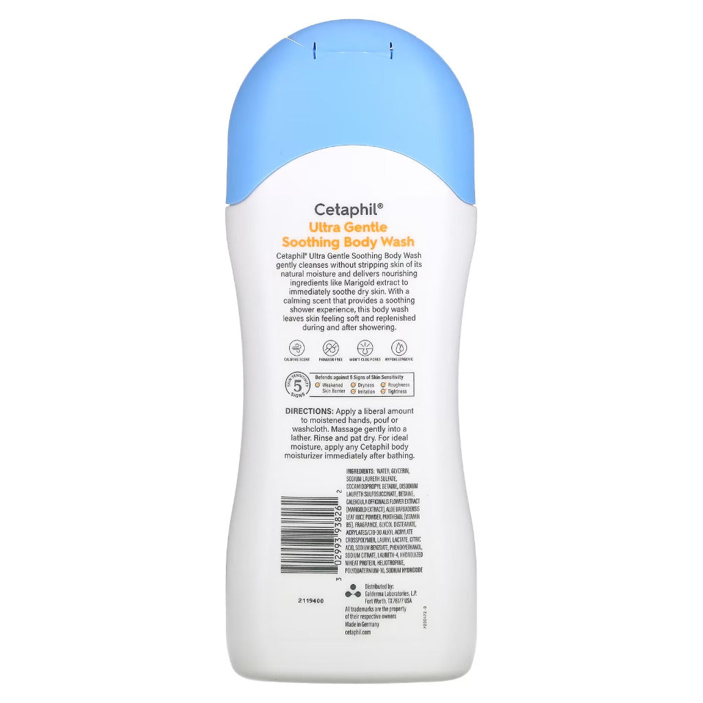 Cetaphil Ultra Gentle Soothing Body Wash 500mL