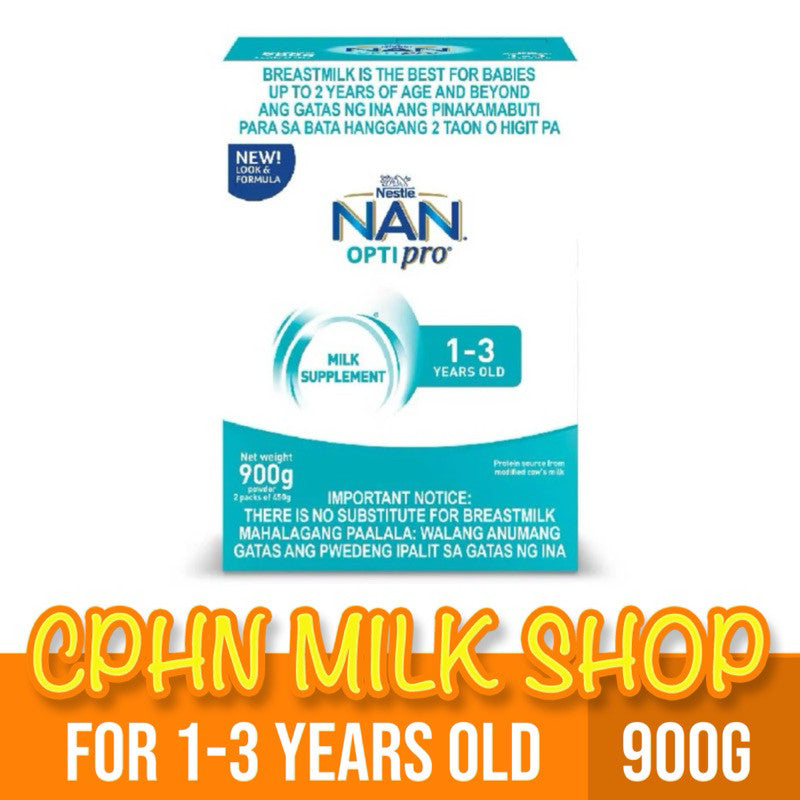 NAN® OptiPro® Three 900g for 1-3 Years Old Milk Supplement