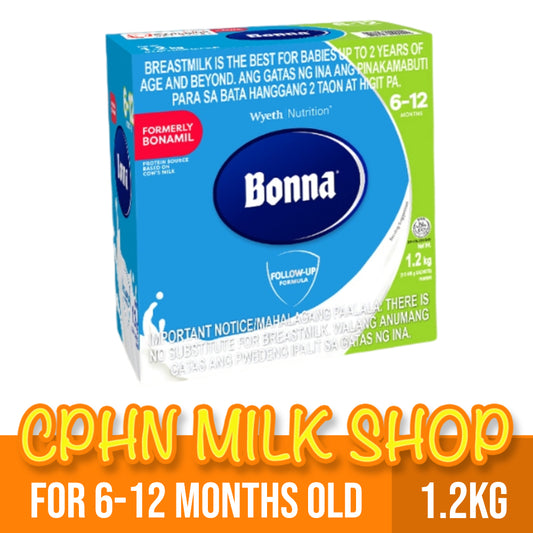 BONNA 1.2kg for 6-12 Months Old Infant Formula (formerly BONAMIL)
