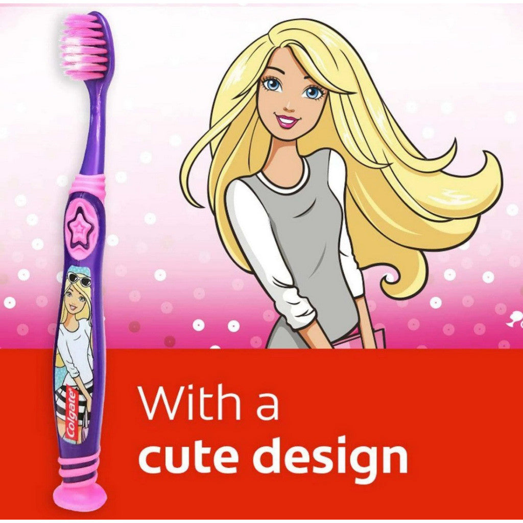 Colgate Kids Toothbrush Barbie (Ultra Soft) - RANDOM DESIGN