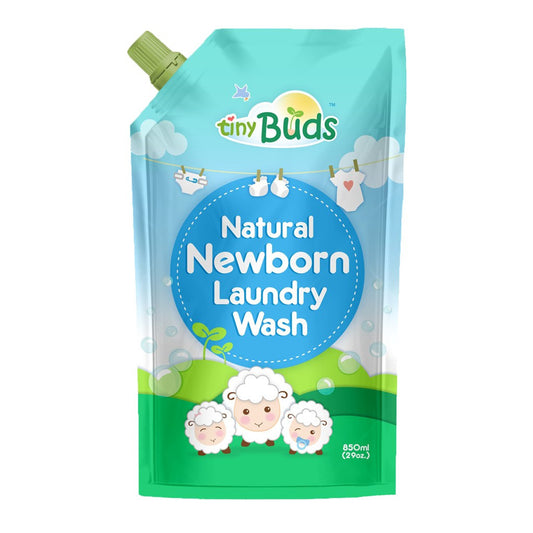 Tiny Buds Newborn Laundry Liquid Refill (850ml)