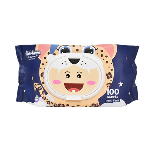 UniLove Slumbernight Baby Wipes (Pillow Fight) 100's