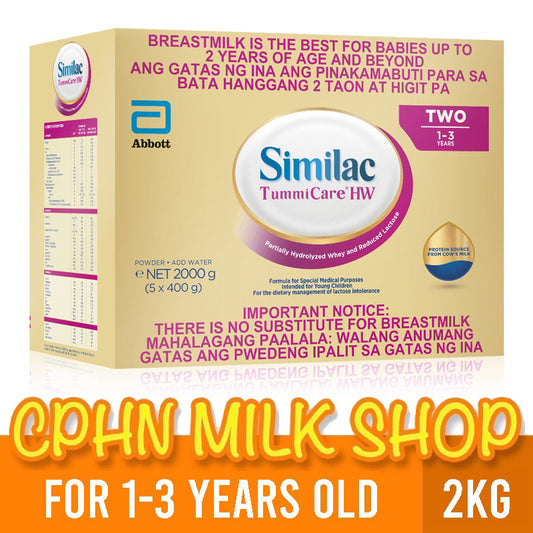 Similac TummiCare HW Two 2kg | 1.6kg for 1-3 Years Old Milk Supplement