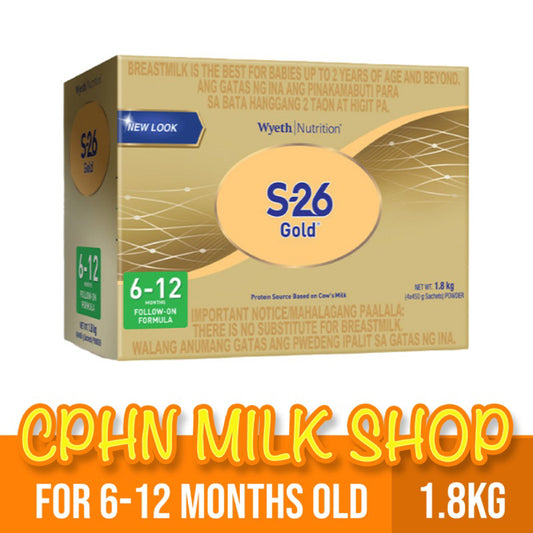 S-26 GOLD TWO 1.8kg for 6-12 Months Old Infant Formula