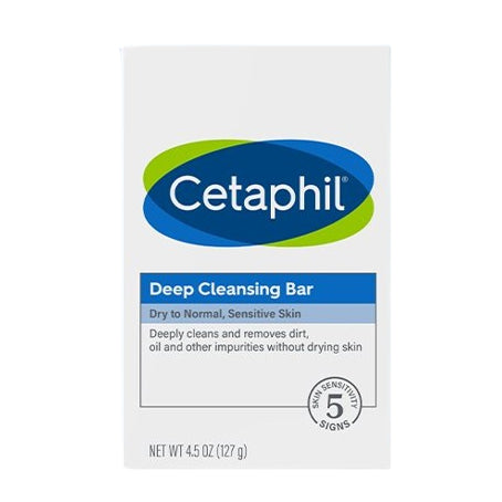Cetaphil Deep Cleansing Bar 127g - Body Bar Soap