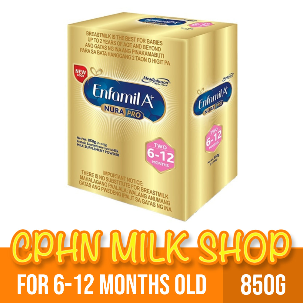 Enfamil A+ Two Nurapro 850g for 6-12 Months Old Infant Formula