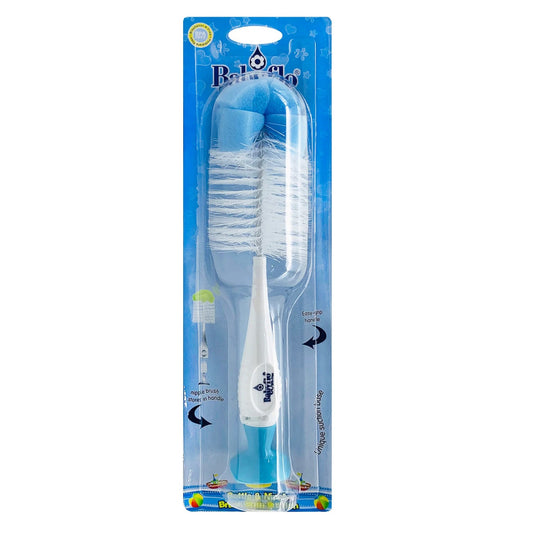 Babyflo Bottle & Nipple Brush with Suction