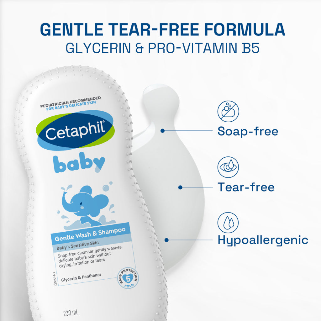 Cetaphil Baby Gentle Wash & Shampoo 230ml