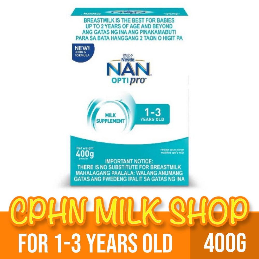 NAN® OptiPro® Three 400g for 1-3 Years Old Milk Supplement