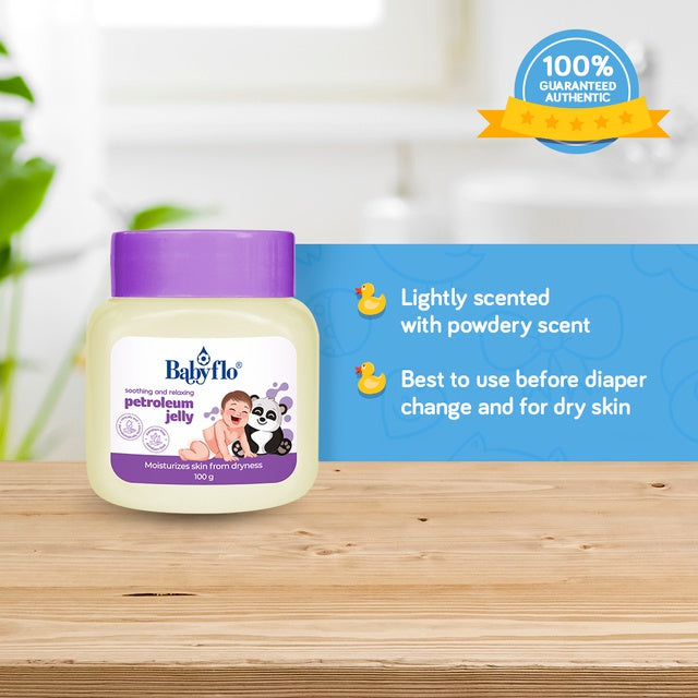 Babyflo Petroleum Jelly Soothing & Relaxing 25g