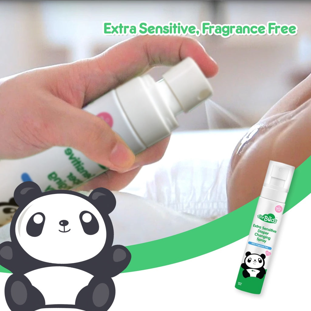 Tiny Buds Extra Sensitive Diaper Changing Spray