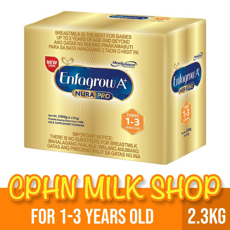 Enfagrow A+ Three NuraPro 2.3kg for 1-3 Years Old Milk Supplement