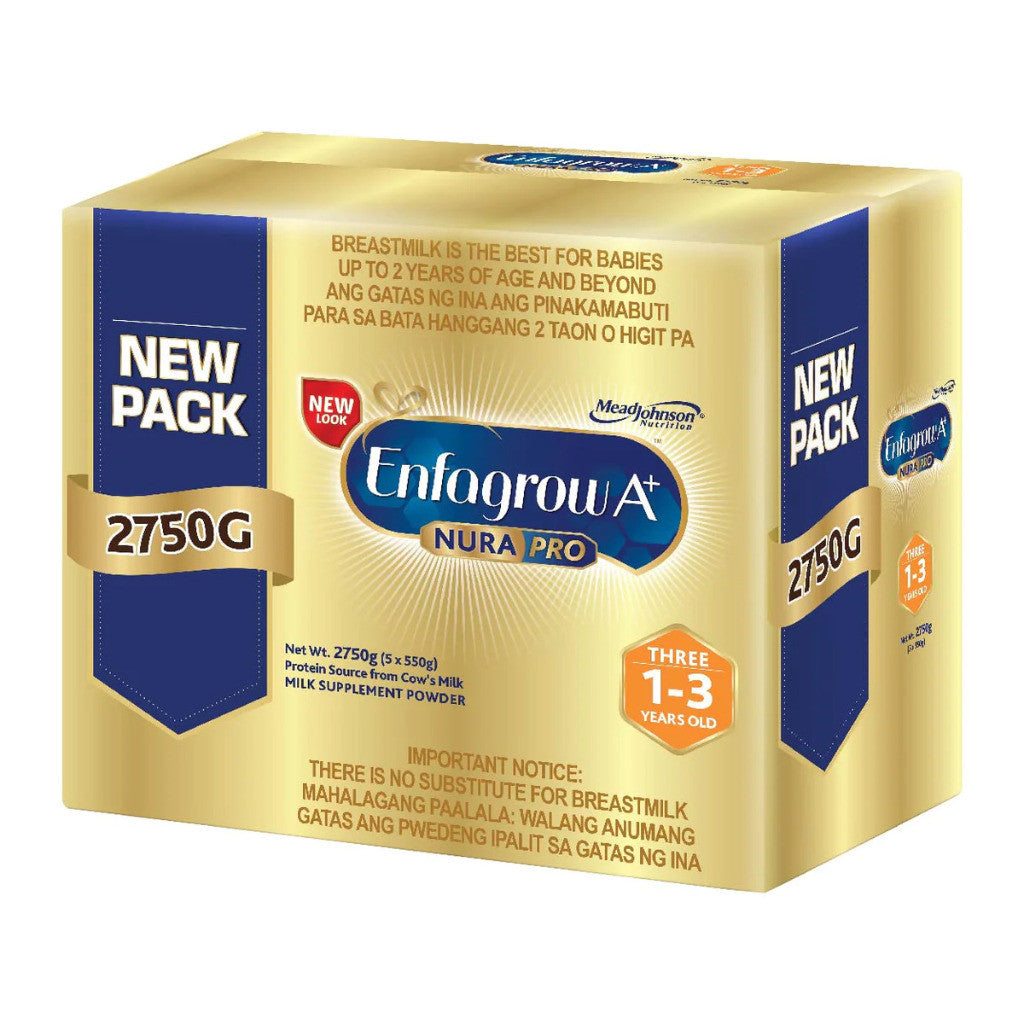 Enfagrow A+ Three NuraPro 2.75kg for 1-3 Years Old Milk Supplement