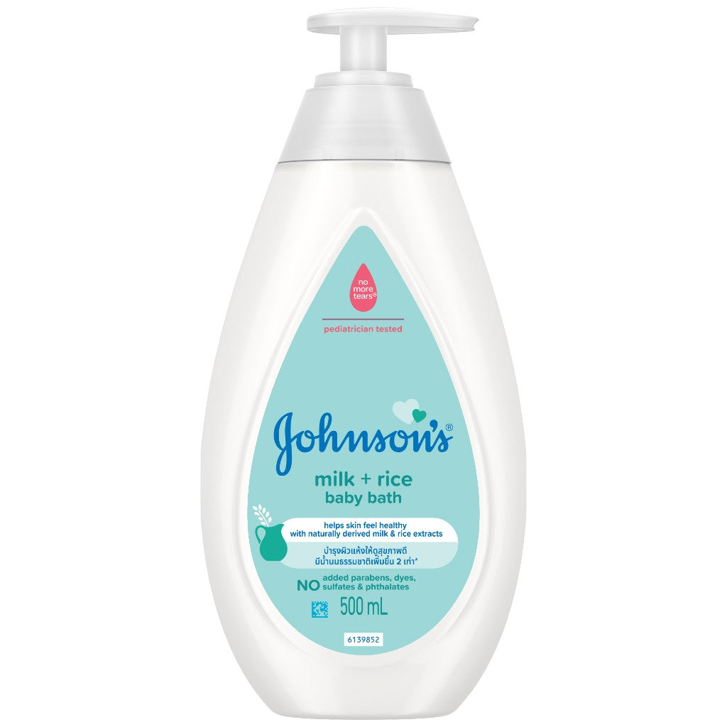 Johnson's Milk+Rice Baby Bath 500ml