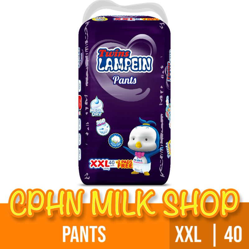 Twins Lampein Pants Baby Diapers XXL 40