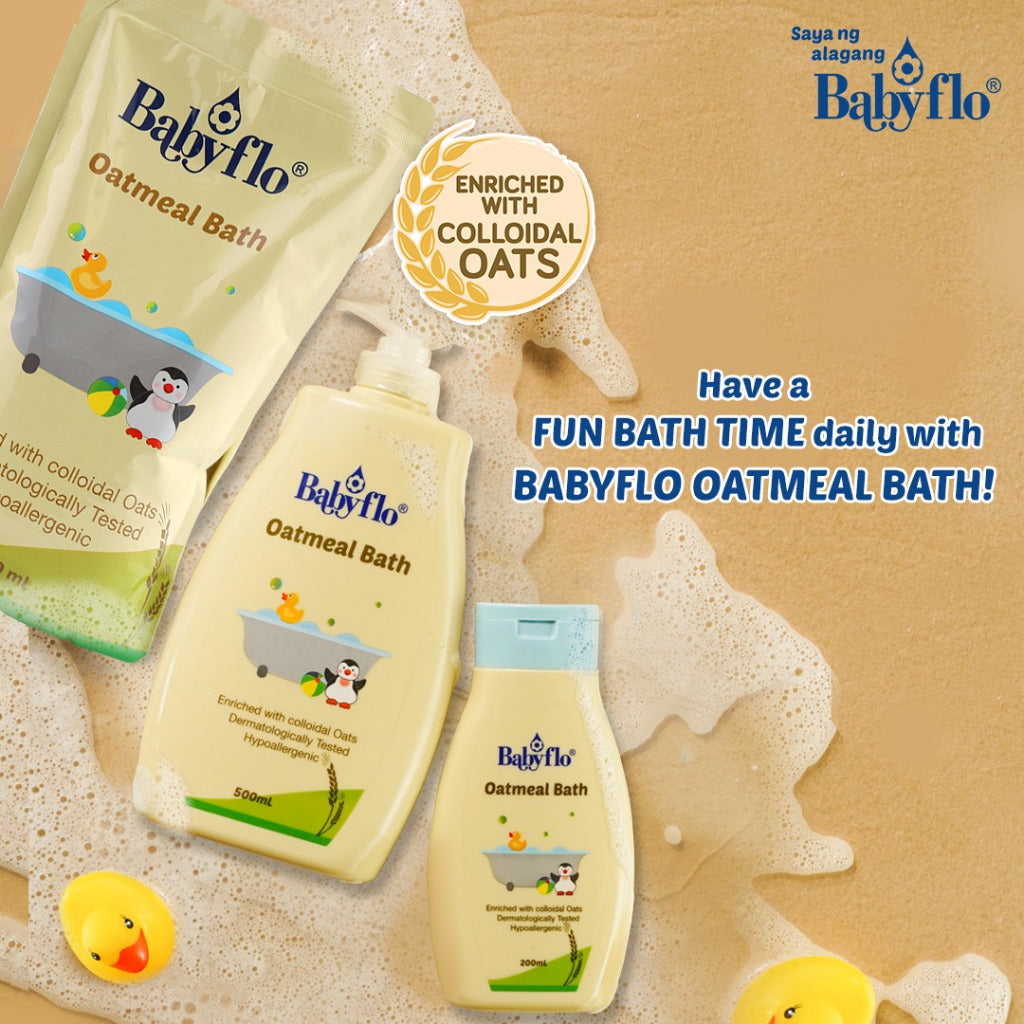 Babyflo Oatmeal Bath 600ML REFILL