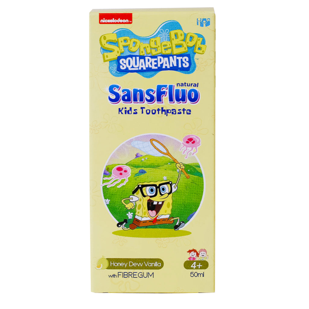 SansFluo Natural Kids Toothpaste Honey Dew Vanilla 50ml