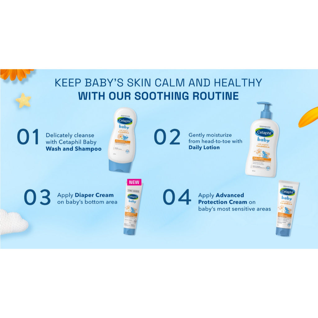 Cetaphil Baby Wash & Shampoo with Organic Calendula 230ml