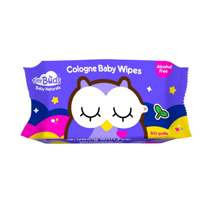 Tiny Buds Cologne Baby Wipes