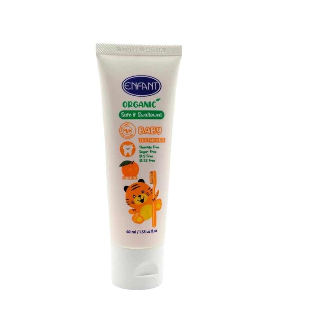 Enfant Organic Toothpaste - ORANGE