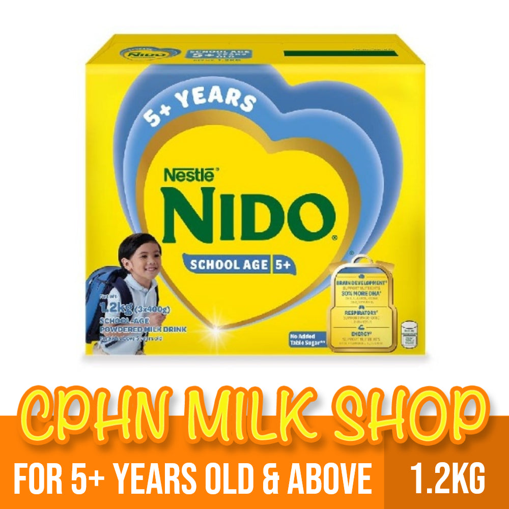 NIDO® 5+ 1.2kg For Children Above 5 Years Old Powdered Milk Drink