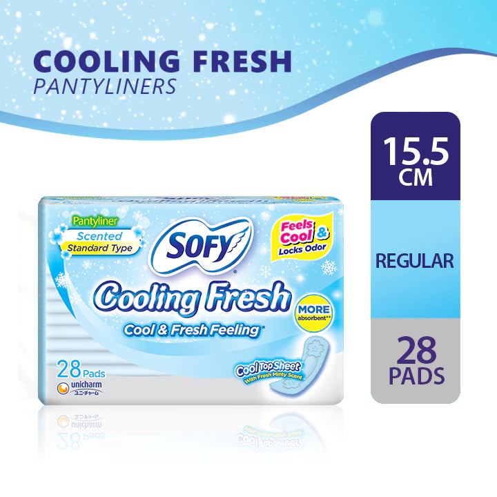 SOFY Pantyliners Cooling Fresh 28 Pads